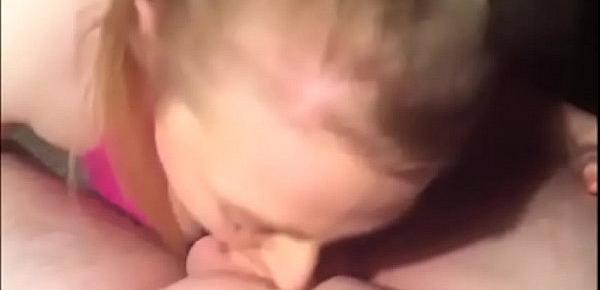  MILF Step Mom gives Step Son Wet Deepthroat Oral Massag